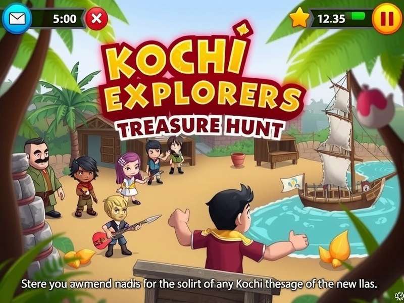Kochi Explorers Treasure Hunt Game Screenshot